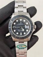 Clean Factory Rolex Yacht-Master 3235 Black Face Watch 42mm 